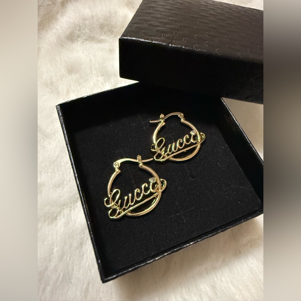 Elegant Hoop GG 18k Goldplated Fashion Jewelry